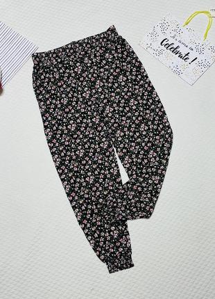 Жіночі літні котонові штани з бічними кишенями2 фото
