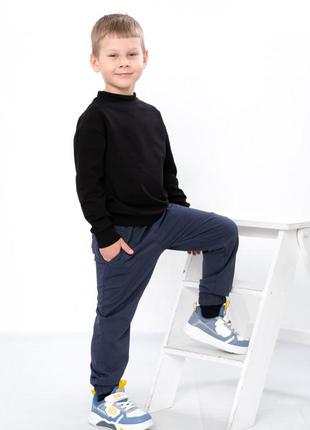 Детские спортивные штаны для мальчиков, подростковые спортивные брюки, джоггеры демисезонные двунитка для мальчика5 фото