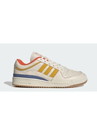 Кроссовки adidas forum low x wood wood beige gw9313, кроссовки adidas originals forum, кожаные кеды брендовые3 фото