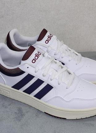 Кроссовки адидас спортивные adidas hoops 3.0 low classic vintage casual, кроссовки весенние адидас мужские4 фото