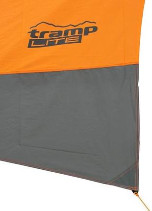 Тент туристичний зі стійками tramp lite tent жовтогарячий tlt-0114 фото