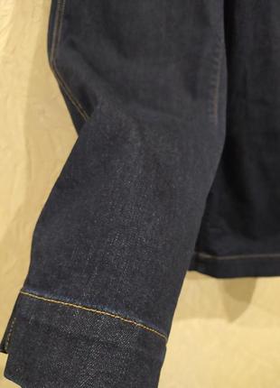Темно-синий джинсы 3/4 gap р.28(с-м)5 фото