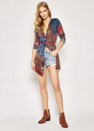 Desigual women’s ethnic print cardigan sikkim 20swjf99 rrp $140 жіночий кардиган