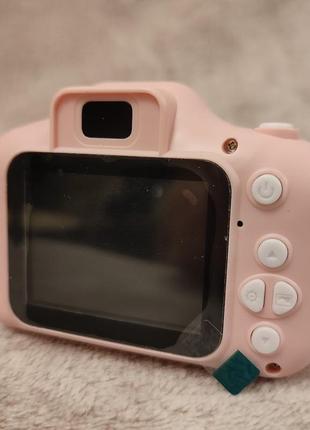 Цифровой детский фотоаппарат в пластиковом корпусе с чехлом, дисплеем 2.0 с функцией видеосъемки li 1 art-01885 фото