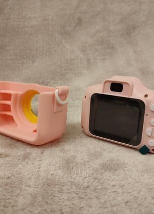 Цифровой детский фотоаппарат в пластиковом корпусе с чехлом, дисплеем 2.0 с функцией видеосъемки li 1 art-01888 фото