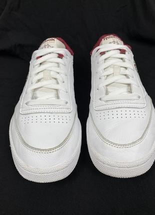 Кожаные кроссовки reebok classic7 фото