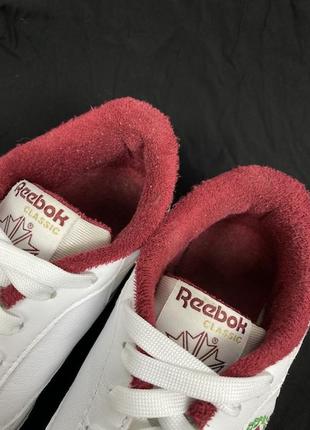 Кожаные кроссовки reebok classic4 фото