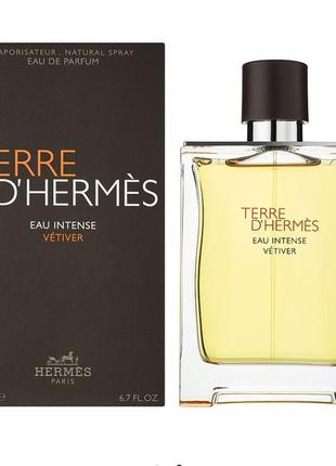 Hermes terre d'hermes eau intense vetiver