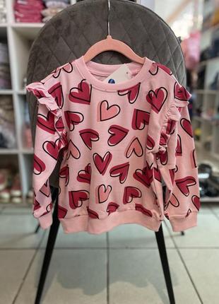 Кофтинка в сердечка