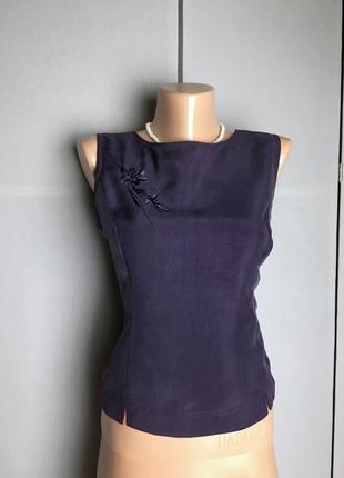Женский корсет топик шёлк женская блузка винтаж1 фото