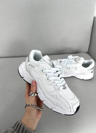 Жіночі кросівки сітка adidas astir white  •art 577635