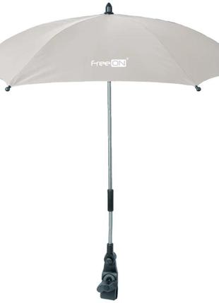 Зонтик для детской коляски freeon beige