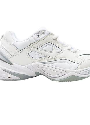 Жіночі кросівки nike m2k tekno white білі5 фото