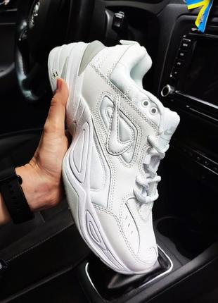 Жіночі кросівки nike m2k tekno white білі2 фото