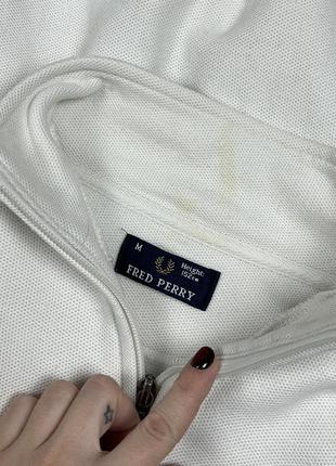 Свитшот кофта 3/4 зип fred perry9 фото