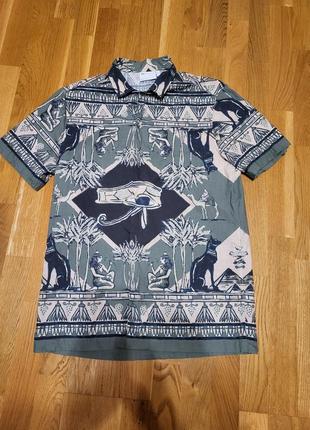 Рубашка с египетской орнаментом asos