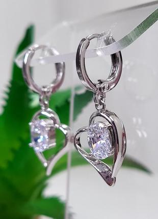 Серьги xuping3 фото