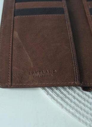 Цікавий гаманець lakeland. натуральна шкіра6 фото