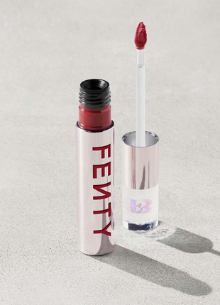Стойкая жидкая помада fenty beauty icon velvet liquid lipstick in the mvp
