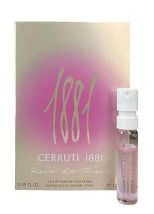 Cerruti 1881 reve de roses парфумована вода (пробник)