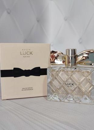 Парфюмированная вода для женщин avon luck 50 ml1 фото