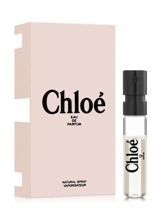 Chloé eau de parfum парфюмированная вода (пробник)1 фото