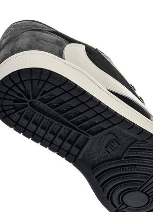 Nike air jordan 1 retro low travis scott silver 9
