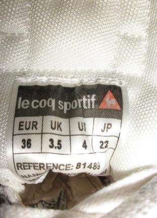 Белые кожаные кроссовки le cog sportif для мальчика на 36р8 фото