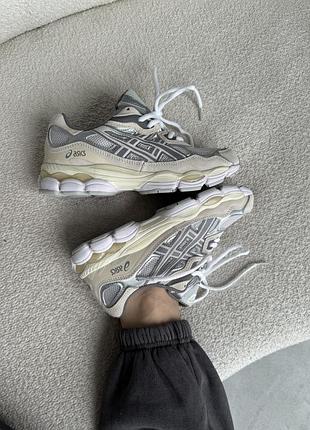 Asics gel-nyc beige/grey 7