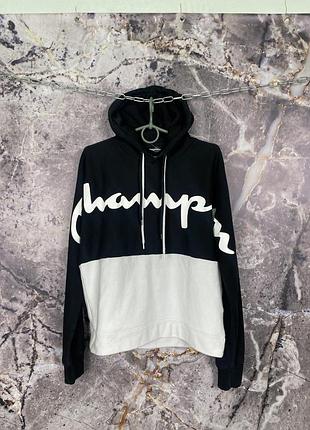 Женская крутая оригинальная кофта худи champion размер м-l