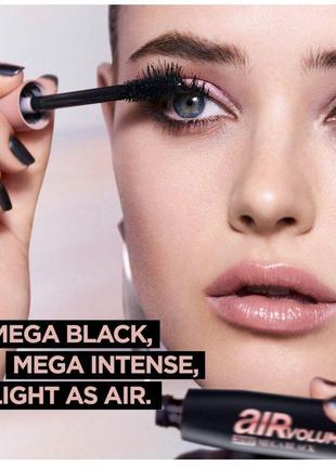 Туш для вій l'oreal paris air volume mega mascara 01 — extra black