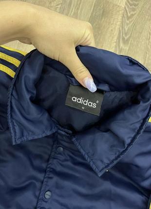 Вінтажний бомбер adidas originals5 фото