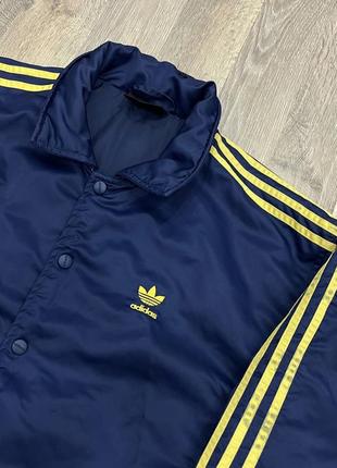 Вінтажний бомбер adidas originals8 фото