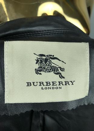 Шкіряна куртка burberry9 фото