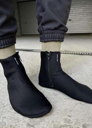 Термошкарпетки thermal mest чоловічі чорні із змійкою (туреччина) `ps`6 фото