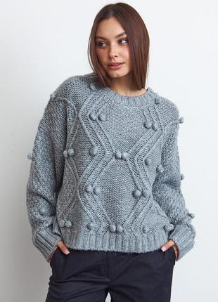 Нежный ажурный легкий джемпер свитер mango новая коллекция шерсть!2 фото