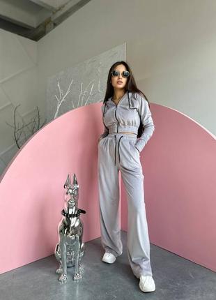 Комфортний та затишний велюровий костюм 2ка