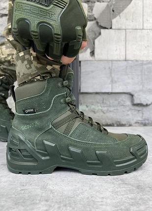 Ботинки тактическое масло vaneda gore-tex! ботинки военные тактични хаки масло! мембрана gore-tex! размеры 40-46!