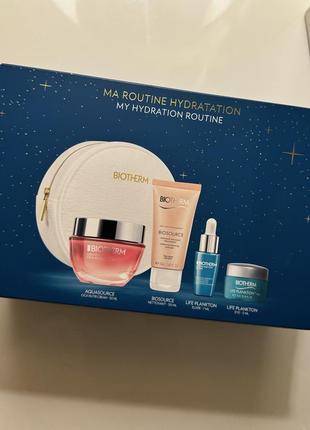 Набор biotherm aquasource cica nutri