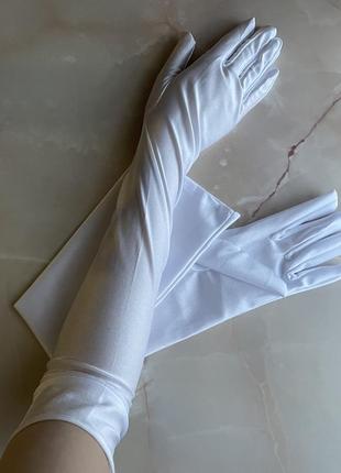 Длинные/высокие белые винтажные элегантные вечерние листы сатиновые/спандекс/стрейч...