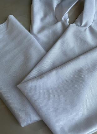 Длинные/высокие белые винтажные элегантные вечерние листы сатиновые/спандекс/стрейч...