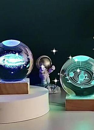 Светильник ночной «солнечная система» (изменяет цвет)