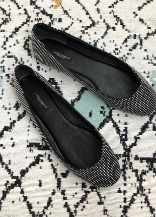 Балетки dolce & gabbana 39/40