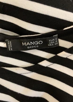 Стильное платье в полоску от mango4 фото