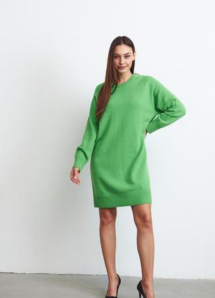 Платье свитер massimo dutti кашемир шерсть новая коллекция 44-484 фото