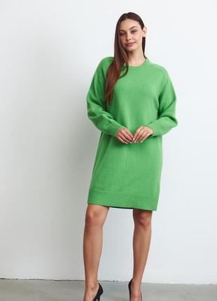 Платье свитер massimo dutti кашемир шерсть новая коллекция 44-489 фото