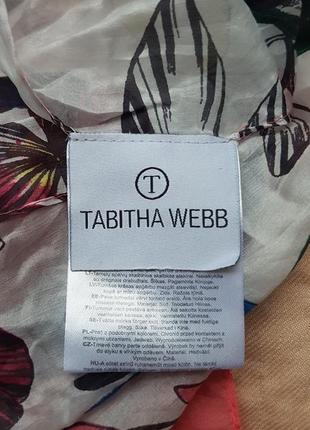 Дуже красивий шовковий шарфик британського дизайнера tabitha webb7 фото