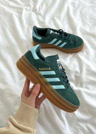 Женские кроссовки adidas gazelle1 фото