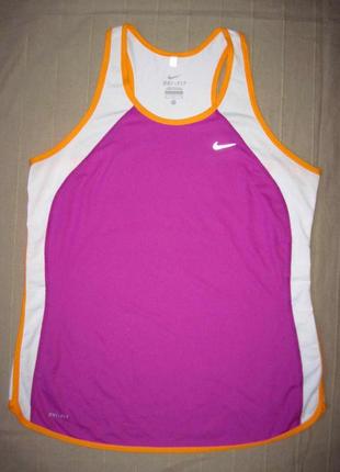 Nike dri-fit (m) спортивна майка жіноча