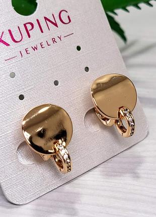 Серьги xuping3 фото